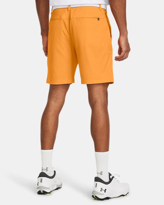 Men's UA Iso-Chill Airvent Shorts in Orange image number 1